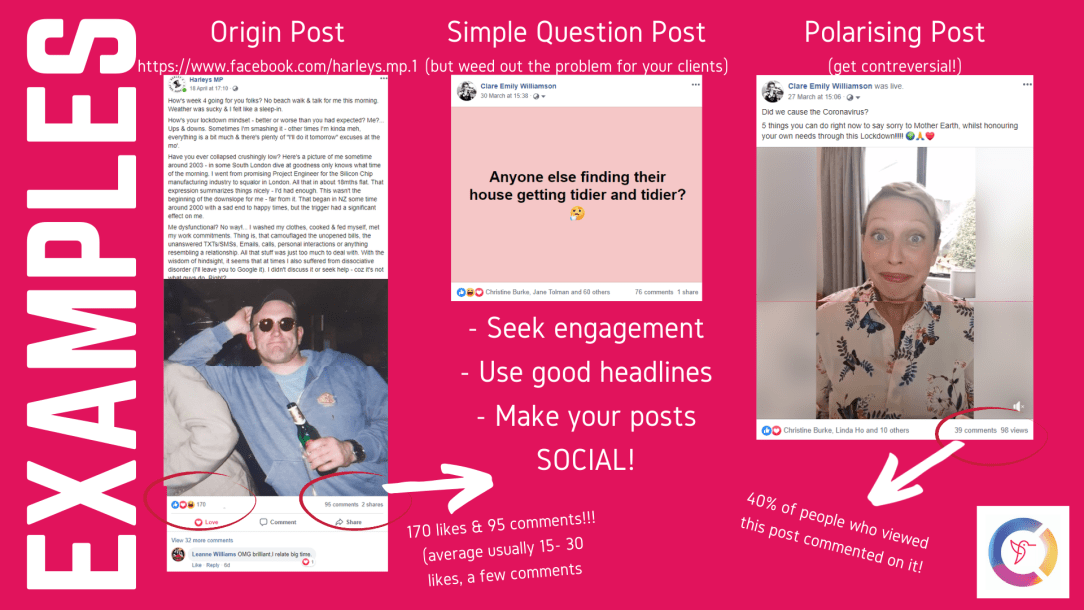 social media calendar examples